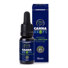 CBD Oil Cannabis CannaDrops Oil – 10ml 5% (500mg)