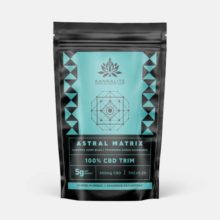 Astral Matrix – Greek Trimmed Flowers (CBD 8% CBG 0.8% CBC 0.1%) 5g