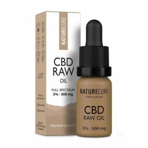 Έλαιο CBD 5%  Full Spectrum Raw 500 mg – Nature Cure 10 ml