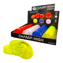 Champ High Mini Plastic Grinder 3 Parts – 42mm