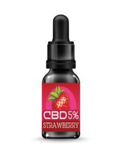 ΕΛΑΙΟ CBD 5% Γεύση Φράουλα