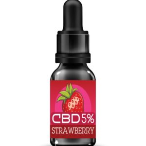 ΕΛΑΙΟ CBD 5% Γεύση Φράουλα
