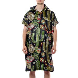 “Mexican” Hooded Changing Poncho